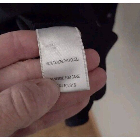 Garnet Hill V Neck Popover Blouse - Picture 6 of 10